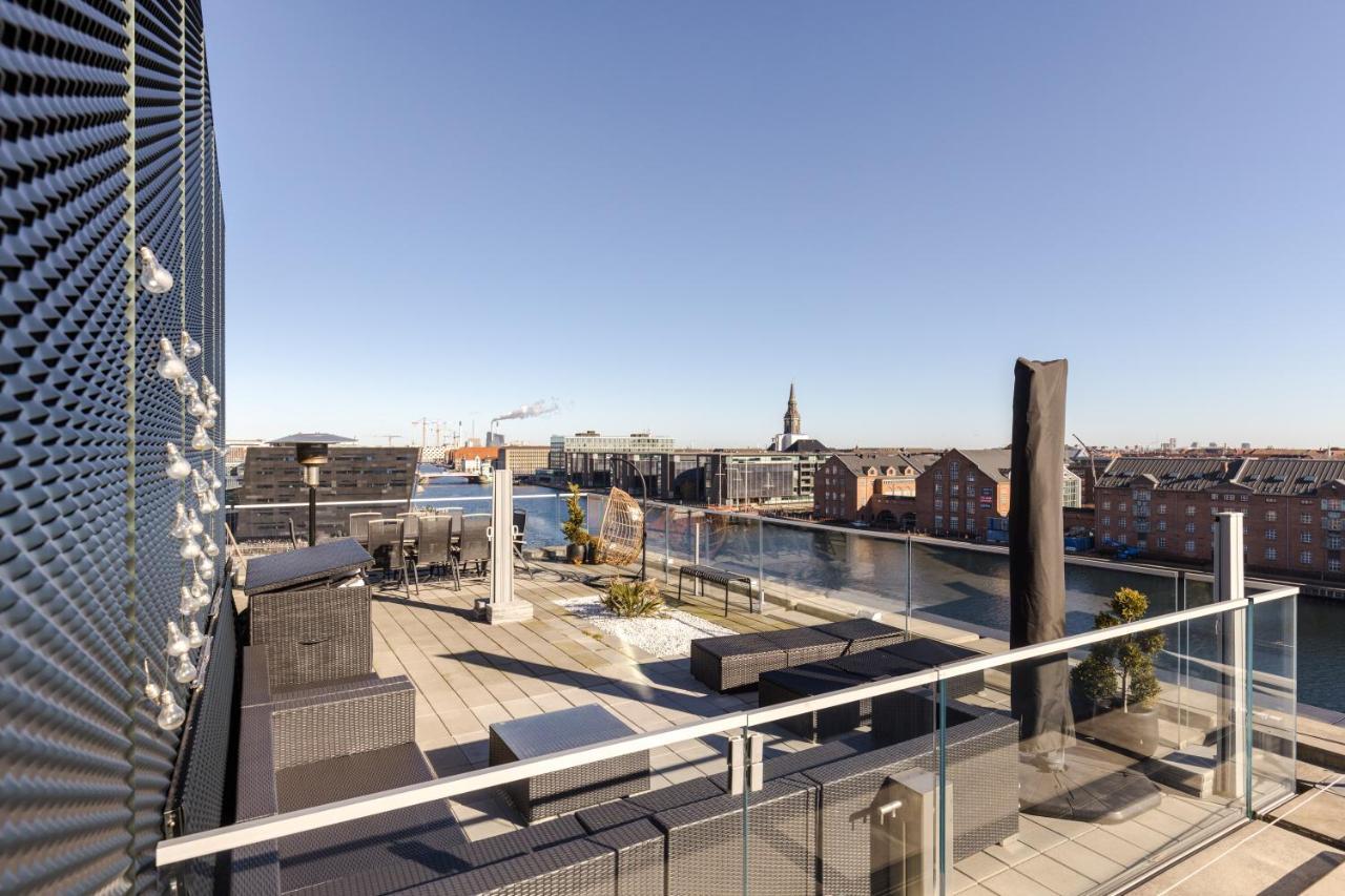 Luxury Harbourfront Penthouse With Private Rooftop Köpenhamn Exteriör bild