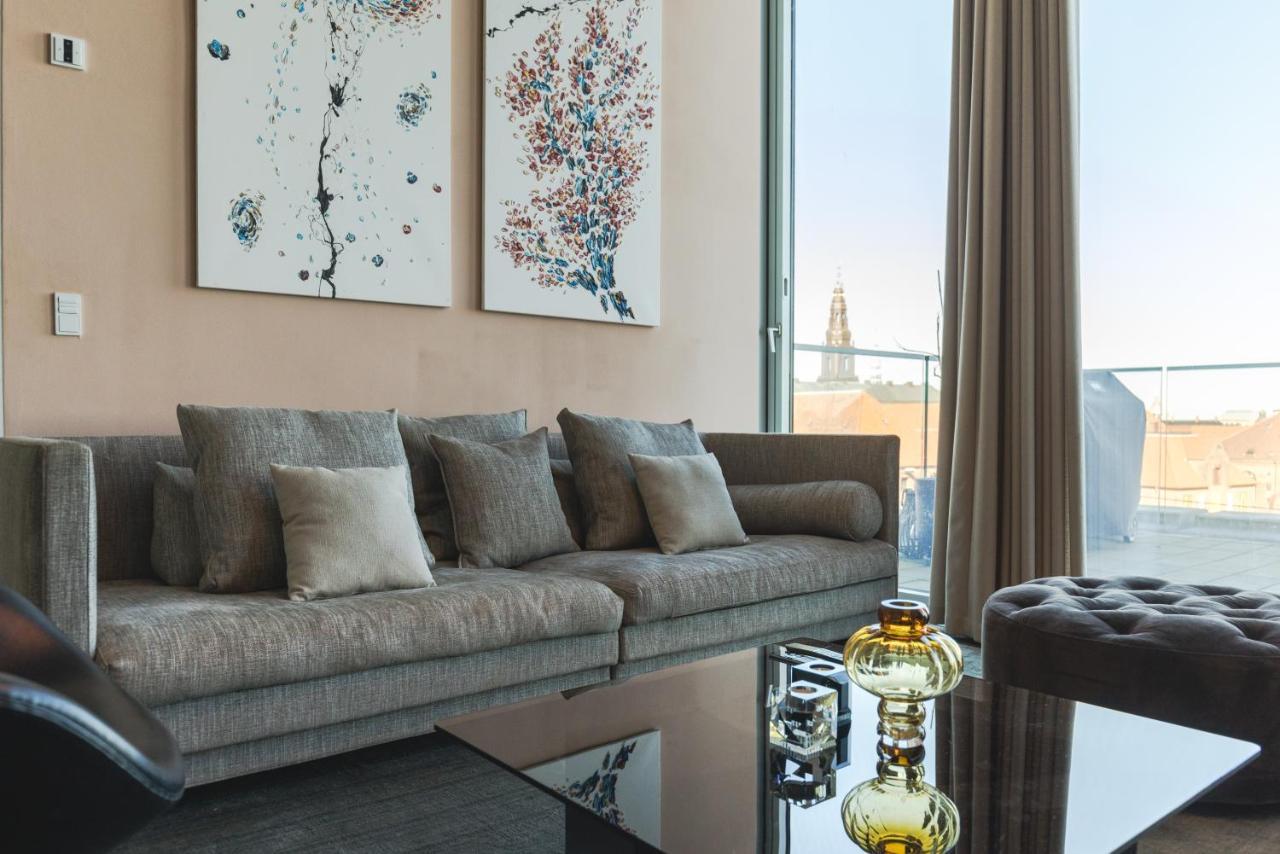 Luxury Harbourfront Penthouse With Private Rooftop Köpenhamn Exteriör bild