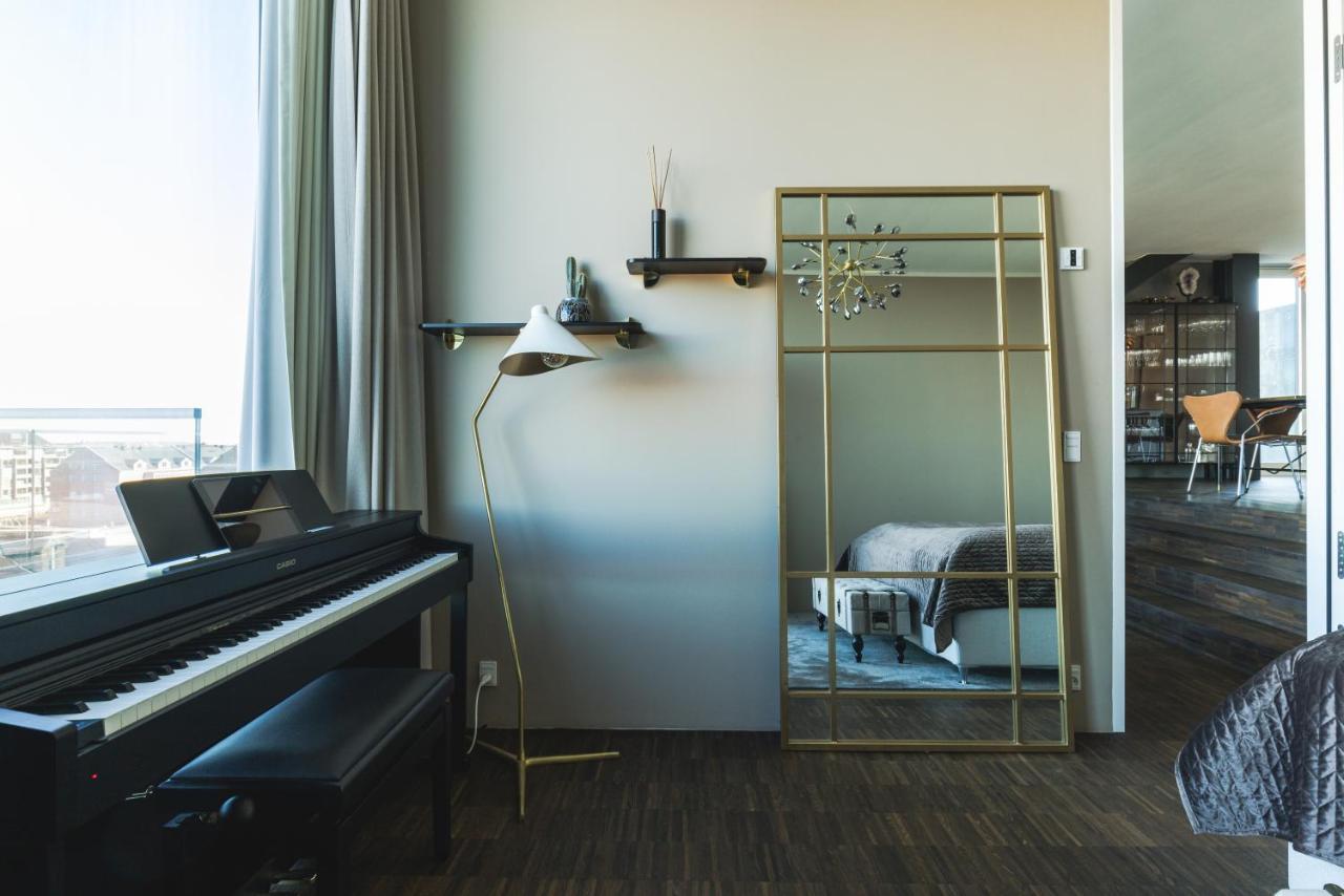 Luxury Harbourfront Penthouse With Private Rooftop Köpenhamn Exteriör bild