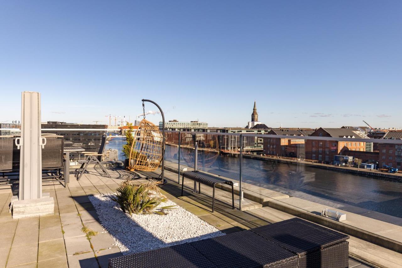 Luxury Harbourfront Penthouse With Private Rooftop Köpenhamn Exteriör bild