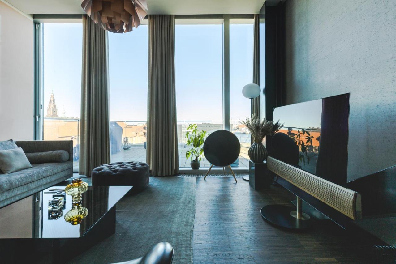 Luxury Harbourfront Penthouse With Private Rooftop Köpenhamn Exteriör bild