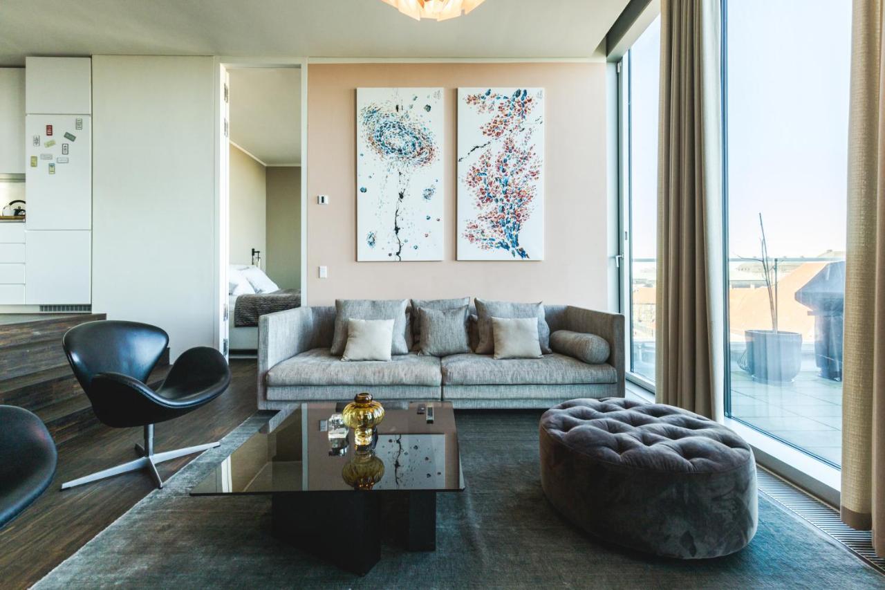 Luxury Harbourfront Penthouse With Private Rooftop Köpenhamn Exteriör bild