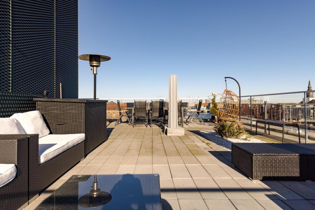 Luxury Harbourfront Penthouse With Private Rooftop Köpenhamn Exteriör bild