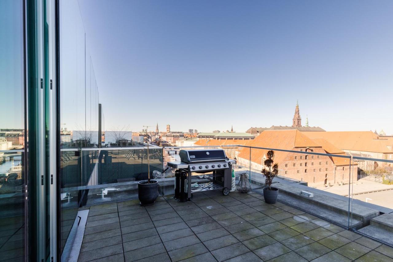 Luxury Harbourfront Penthouse With Private Rooftop Köpenhamn Exteriör bild