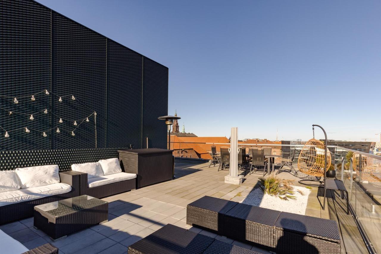 Luxury Harbourfront Penthouse With Private Rooftop Köpenhamn Exteriör bild