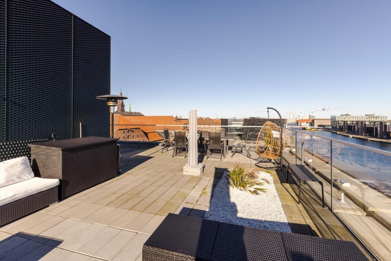 Luxury Harbourfront Penthouse With Private Rooftop Köpenhamn Exteriör bild