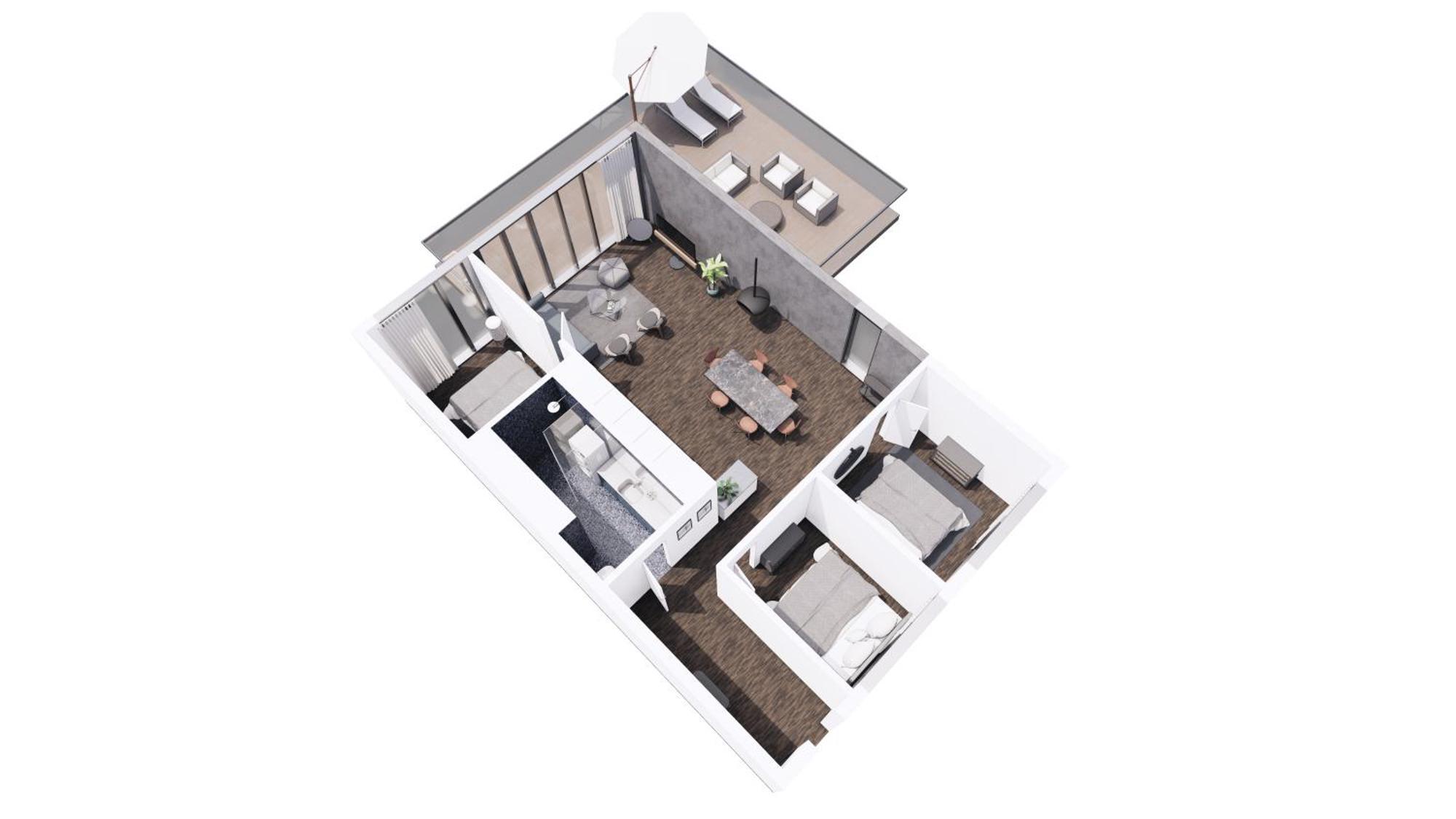 Luxury Harbourfront Penthouse With Private Rooftop Köpenhamn Exteriör bild